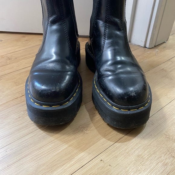 Dr. Martens Black Chunky Chelsea Boots - Picture 2 of 7